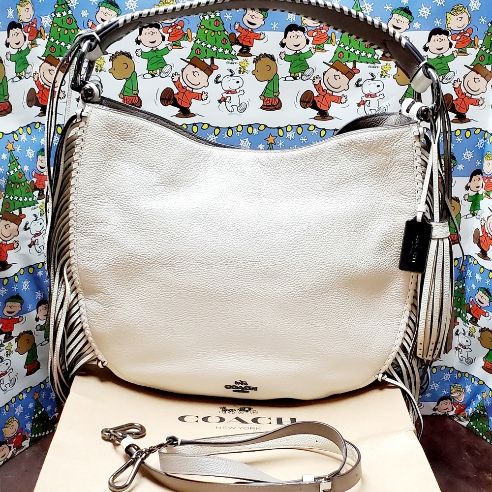 🎀🎄Rare Coach Fringe Nomad🎄🎀